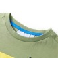Kinder-Kurzarmshirt Hellkhaki 116 Kinder-Kurzarmshirt Hellkhaki 116