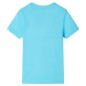 Kinder-Kurzarmshirt Aquablau 140 Kinder-Kurzarmshirt Aquablau 140