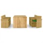 vidaXL 7-tlg. Garten-Essgruppe mit Kissen Imprägniertes Kiefernholz vidaXL 7-tlg. Garten-Essgruppe mit Kissen Imprägniertes Kiefernholz