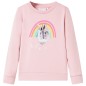 Kinder-Sweatshirt Hellrosa 128 Kinder-Sweatshirt Hellrosa 128