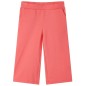 Kinderhose mit Weiten Beinen Korallenrosa 104 Kinderhose mit Weiten Beinen Korallenrosa 104