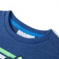 Kinder-T-Shirt Dunkelblau Melange 92 Kinder-T-Shirt Dunkelblau Melange 92