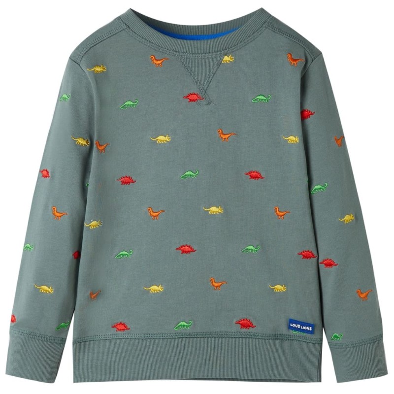 Kinder-Sweatshirt Khaki 92 Kinder-Sweatshirt Khaki 92
