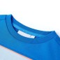 Kinder-Sweatshirt Knallblau und Hellblau 116 Kinder-Sweatshirt Knallblau und Hellblau 116