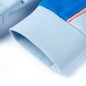 Kinder-Sweatshirt Knallblau und Hellblau 116 Kinder-Sweatshirt Knallblau und Hellblau 116