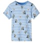 Kinder-T-Shirt Blaumischung 140 Kinder-T-Shirt Blaumischung 140