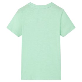 Kinder-T-Shirt Hellgrün 128