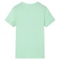 Kinder-T-Shirt Hellgrün 128 Kinder-T-Shirt Hellgrün 128