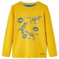 Kinder-Langarmshirt Ocker 140 Kinder-Langarmshirt Ocker 140