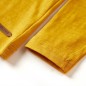 Kinder-Langarmshirt Ocker 140 Kinder-Langarmshirt Ocker 140