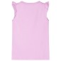 Kinder-T-Shirt mit Rüschenärmeln Lila 92 Kinder-T-Shirt mit Rüschenärmeln Lila 92