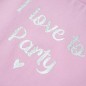 Kinder-T-Shirt mit Rüschenärmeln Lila 92 Kinder-T-Shirt mit Rüschenärmeln Lila 92