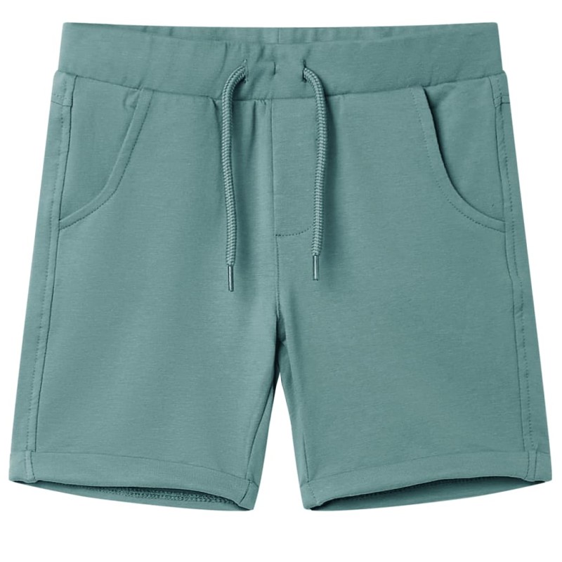 Kindershorts mit Kordelzug Petrolblau 140 Kindershorts mit Kordelzug Petrolblau 140