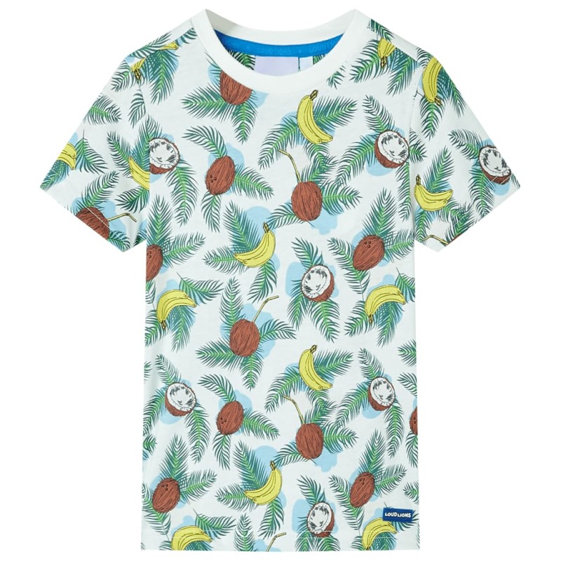 Kinder-Kurzarmshirt Mehrfarbig 92 Kinder-Kurzarmshirt Mehrfarbig 92