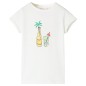 Kinder-T-Shirt Ecru 140 Kinder-T-Shirt Ecru 140