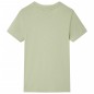 Kinder-Kurzarmshirt Hellkhaki 128 Kinder-Kurzarmshirt Hellkhaki 128