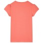 Kinder-T-Shirt Korallenrosa 104 Kinder-T-Shirt Korallenrosa 104