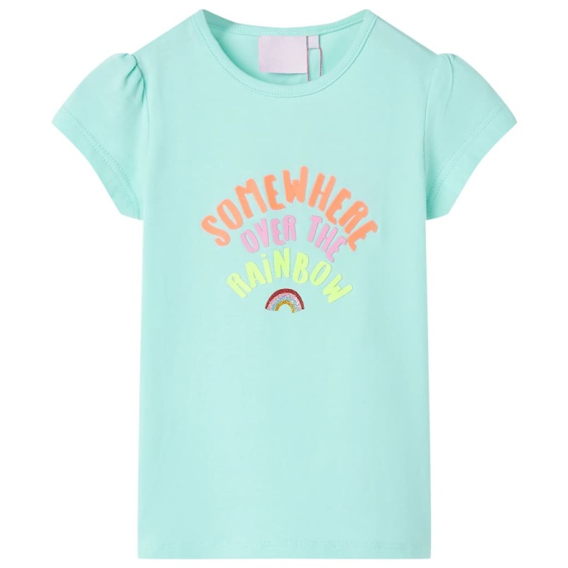 Kinder-T-Shirt Hellblau 116 Kinder-T-Shirt Hellblau 116