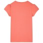 Kinder-T-Shirt Korallenrosa 128 Kinder-T-Shirt Korallenrosa 128