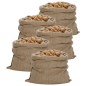 vidaXL Jutesäcke 5 Stk. 100x110 cm 100% Jute 340 g/m² vidaXL Jutesäcke 5 Stk. 100x110 cm 100% Jute 340 g/m²