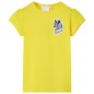Kinder-T-Shirt Knallgelb 140 Kinder-T-Shirt Knallgelb 140