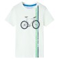 Kinder-Kurzarmshirt Ecru 140 Kinder-Kurzarmshirt Ecru 140