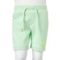 Kindershorts mit Kordelzug Hellgrün 92 Kindershorts mit Kordelzug Hellgrün 92