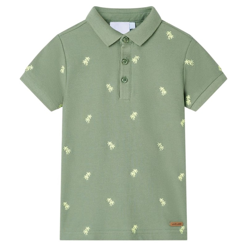 Kinder-Poloshirt Khaki 116 Kinder-Poloshirt Khaki 116