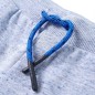 Kindershorts mit Kordelzug Blau Melange 128 Kindershorts mit Kordelzug Blau Melange 128