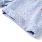 Kindershorts mit Kordelzug Blau Melange 128 Kindershorts mit Kordelzug Blau Melange 128