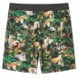 Kindershorts mit Kordelzug Petrolblau 128 Kindershorts mit Kordelzug Petrolblau 128