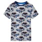 Kinderpyjama mit Kurzen Ärmeln Grau 128 Kinderpyjama mit Kurzen Ärmeln Grau 128