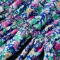 Kinderkleid mit Rüschenärmeln Kobaltblau 92 Kinderkleid mit Rüschenärmeln Kobaltblau 92