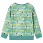 Kinder-Sweatshirt Hellgrün Melange 92 Kinder-Sweatshirt Hellgrün Melange 92