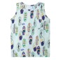 Kinder-Tanktop Hellblau Melange 116 Kinder-Tanktop Hellblau Melange 116