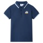 Kinder-Poloshirt Dunkelblau 128 Kinder-Poloshirt Dunkelblau 128