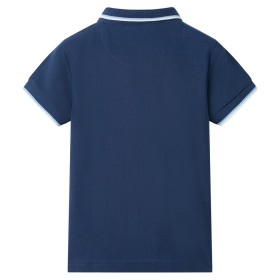 Kinder-Poloshirt Dunkelblau 128