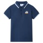 Kinder-Poloshirt Dunkelblau 104 Kinder-Poloshirt Dunkelblau 104