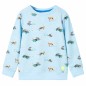 Kinder-Sweatshirt Hellblau Melange 104 Kinder-Sweatshirt Hellblau Melange 104