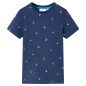Kinder-T-Shirt Dunkelblau 92 Kinder-T-Shirt Dunkelblau 92