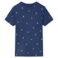 Kinder-T-Shirt Dunkelblau 92 Kinder-T-Shirt Dunkelblau 92