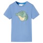 Kinder-T-Shirt Mittelblau 140 Kinder-T-Shirt Mittelblau 140