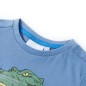 Kinder-T-Shirt Mittelblau 140 Kinder-T-Shirt Mittelblau 140