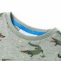 Kinder-T-Shirt Helles Khaki Melange 92 Kinder-T-Shirt Helles Khaki Melange 92