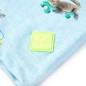 Kinder-T-Shirt Hellblau Melange 104 Kinder-T-Shirt Hellblau Melange 104