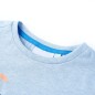 Kinder-T-Shirt Hellblau Melange 116 Kinder-T-Shirt Hellblau Melange 116