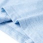 Kinder-T-Shirt Hellblau Melange 116 Kinder-T-Shirt Hellblau Melange 116
