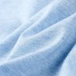 Kinder-T-Shirt Hellblau Melange 116 Kinder-T-Shirt Hellblau Melange 116