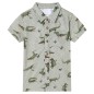 Kinderhemd Helles Khaki Melange 140 Kinderhemd Helles Khaki Melange 140