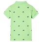 Kinder-Poloshirt Neongrün 128 Kinder-Poloshirt Neongrün 128